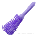 ABS Handle eight rows hair detangler hair brush